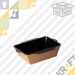 OSQ OpSalad 400, Контейнер BLACK 120*85*45 (50/800) (3261)