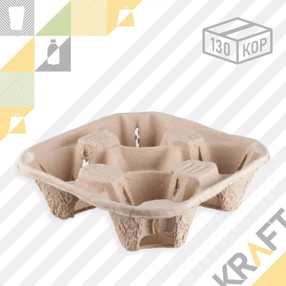 Держатель для 4х стаканов Эконом (130), фото 1