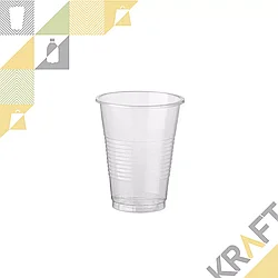 Стакан 200 мл прозрачный, ЭКОНОМ (Д) (100/3000)