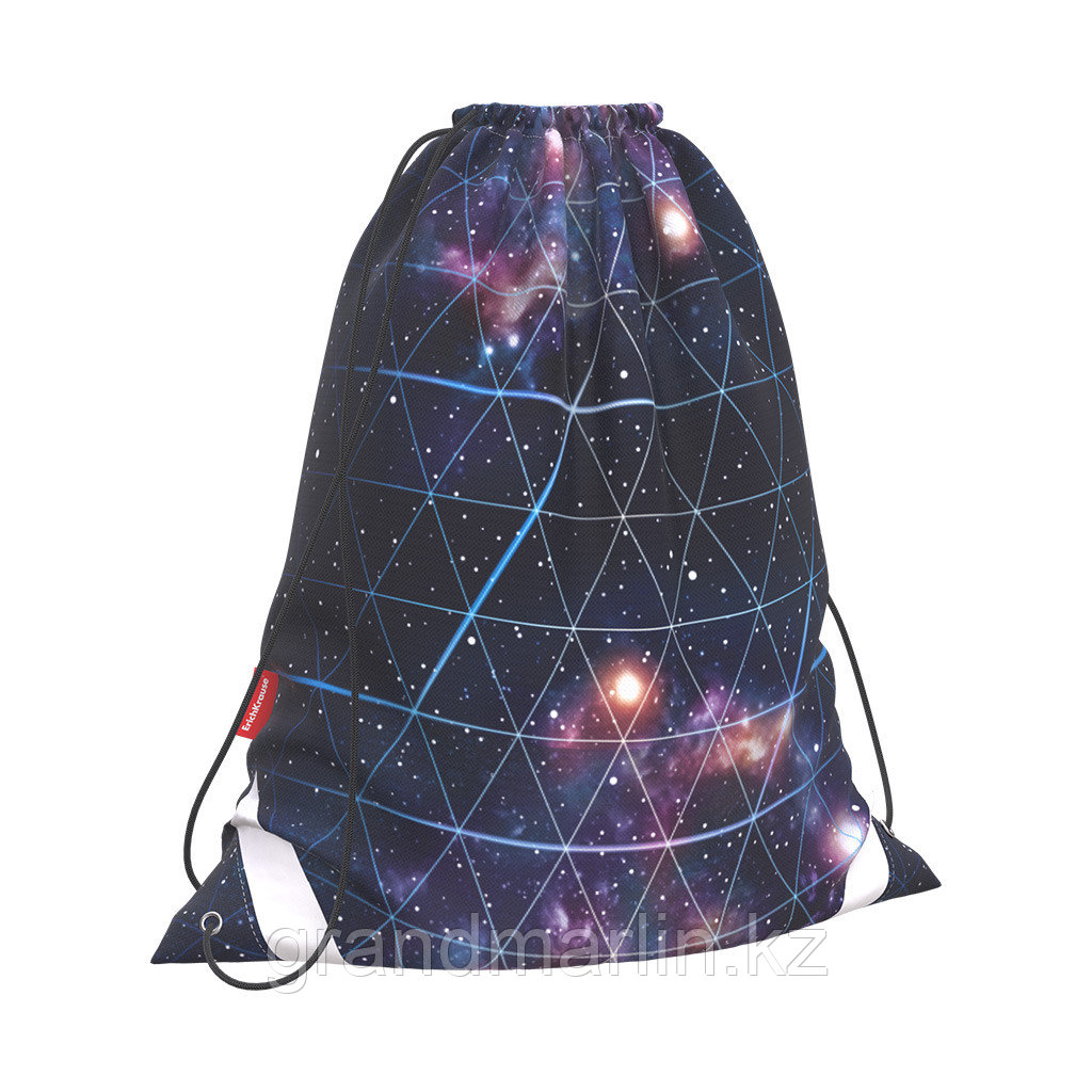 Мешок для обуви ErichKrause 365x440мм Blue Stardust, фото 1