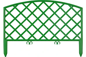 Забор декоративный, зеленый, GRINDA Плетень 28х320 см