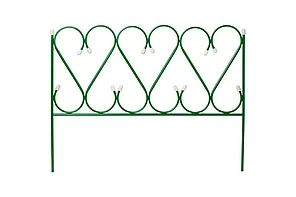 Забор декоративный, металлический, GRINDA Ренессанс 50x345 см