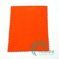 Ткань Флис Бонд на трикотажном полотне Ярко-оранжевый (101) 01-057-0101
