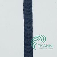 Киперная лента, 10 мм, хлопок (Темно-синий (330) / 50)