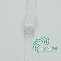 Киперная лента, 10 мм, хлопок (Белый (101) / 50)