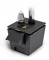 Печь ТМФ варочная угольно-дровяная "Зарница"