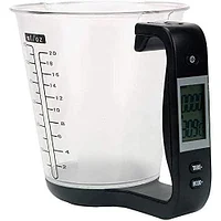 Мерный стакан с цифровыми весами, 600 мл, электронная ручка