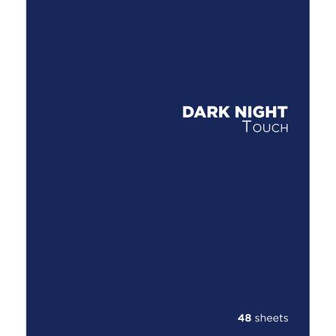 Тетрадь общая 48 листов, клетка, срепка "ДркНайтТач"