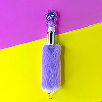 Многоцветная ручка Лабубу 6в1 фиолетовая