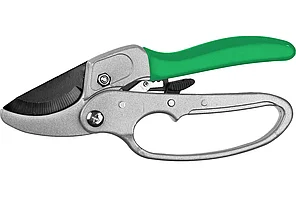 Секатор контактный, с эфесом, с алюминиевыми рукоятками, РОСТОК PC-33 200 мм