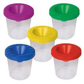 Стакан непроливайка с крышкой "Гамма" ассорти