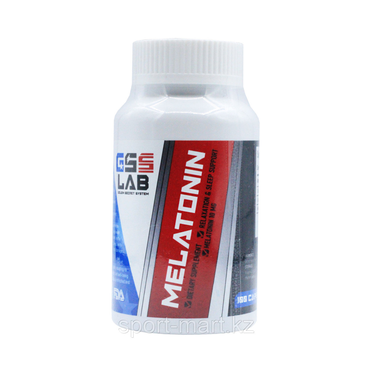 Мелатонин Gss Lab 10 мг 100 капсул, фото 1