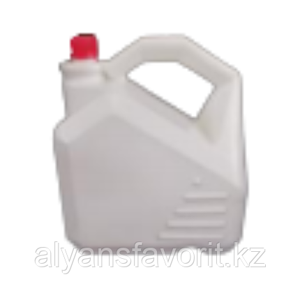 Канистра пластиковая 3 литра с крышкой и вкладышем (ПНД), фото 1