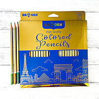 Набор цветных карандашей 24шт синий