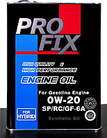 Моторное масло Синтетическое PROFIX SP/GF-6 0W-20 4 л