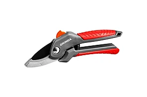 Секатор контактный, с двухкомпонентными рукоятками, GRINDA G-24 200 мм