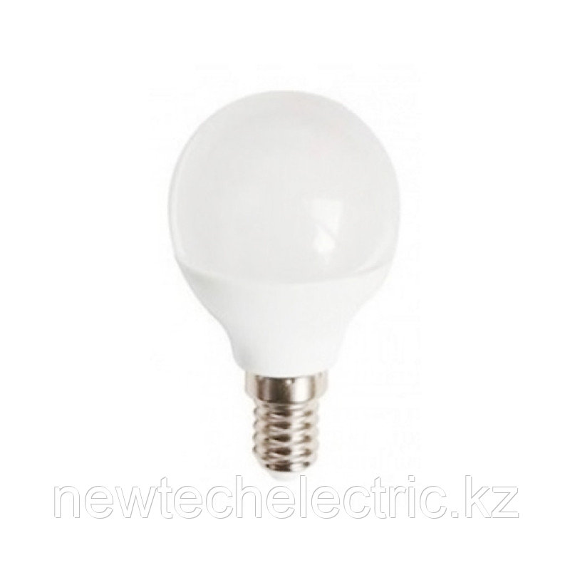 LED ЛАМПА P45 "Шар" 4,5W 405Lm 230V 2700K E14 MEGALIGHT (10/100), фото 1