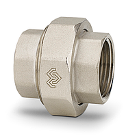 Разъемное соединение ВР-ВР, с уплотнением o-ring, никелированное