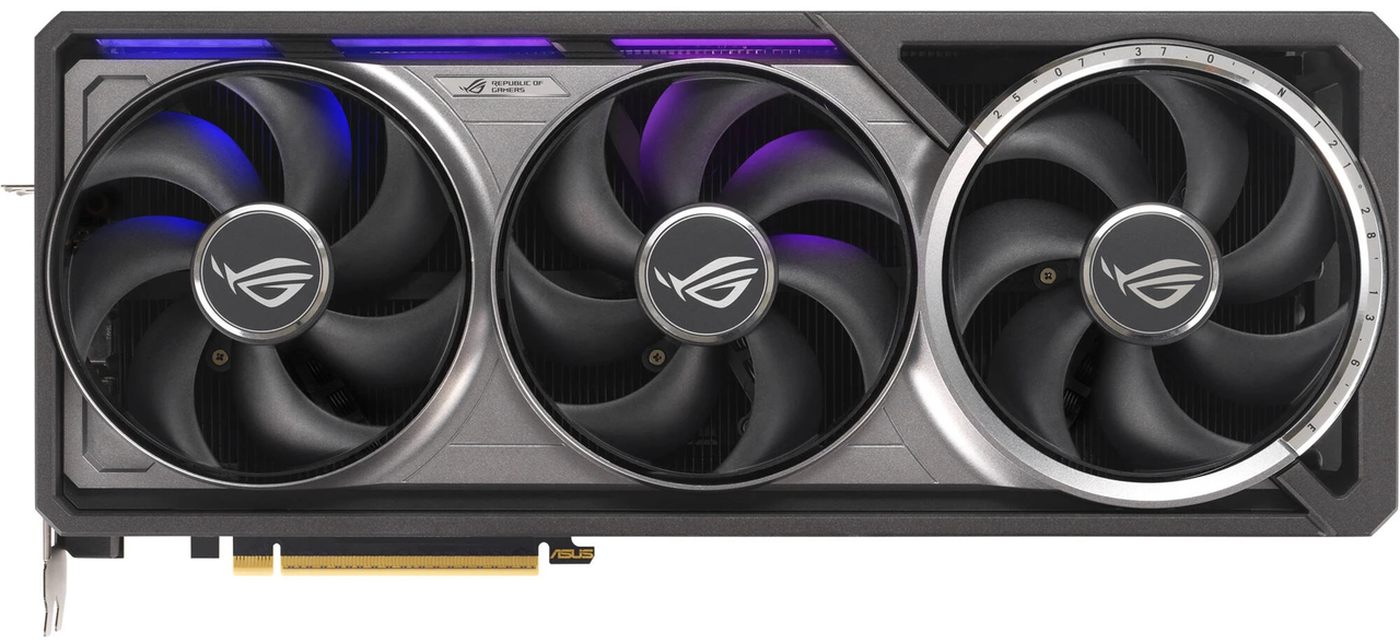 Видеокарта ASUS GeForce RTX5080 ROG ASTRAL 16GB GDDR7 OC 2HDMI 3DP ROG-ASTRAL-RTX5080-O16G-GAMING