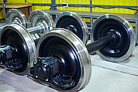 Колесная пара для пассажирских вагонов