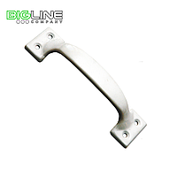 Ручка дверная-скоба РС-120 полимер серебро