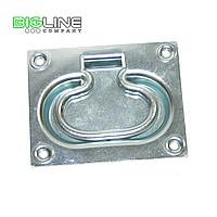 Ручка откидная 100*80 (скрытая) цинк