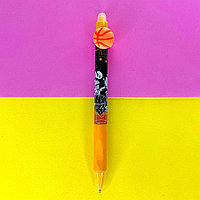 Ручка шариковая с резиновой фигуркой баскетбол