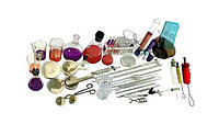 Набор химической посуды и принадлежностей для лабораторных работ