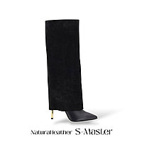 Сапоги женские Flower, натуральная кожа