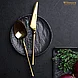 Нож столовый бл 1шт 18/10 3,5мм 22,5см Diva Gold (999503001/1) Wilmax, фото 7