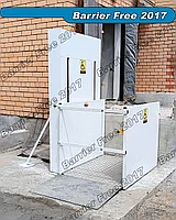 Вертикальный подъемник для инвалидов - усиленная антивандальная модель