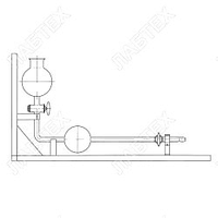 Бюретка специальная газовая БСГ ТУ 25-1173.126-85 Химлаборприбор