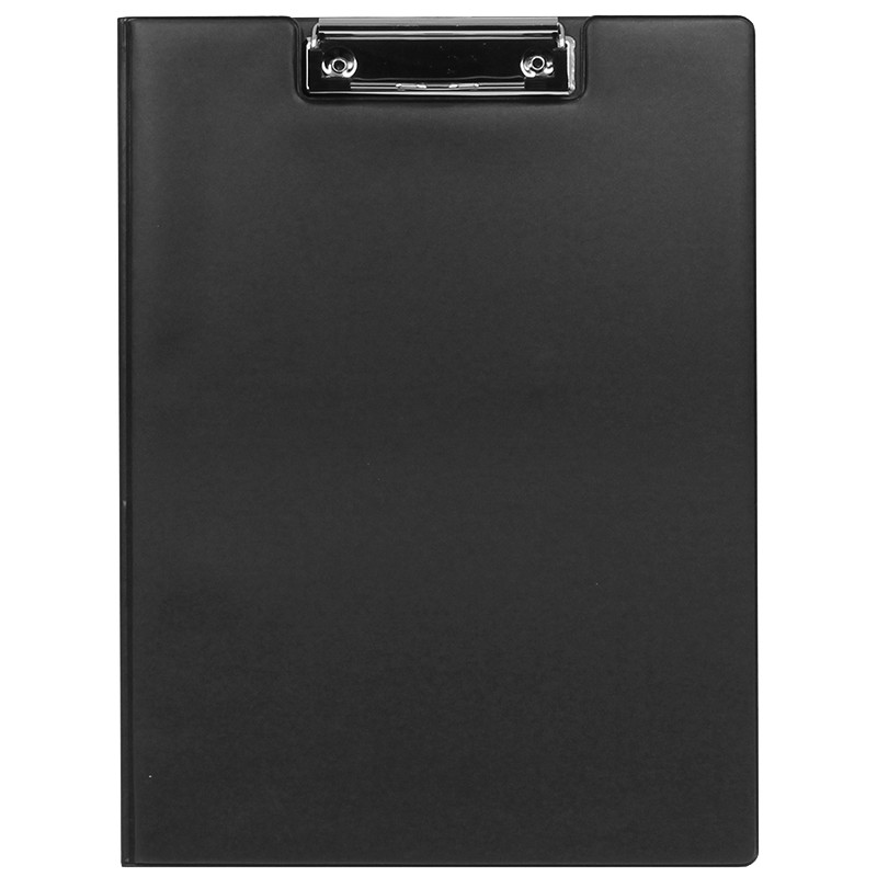 Папка-планшет с крышкой KUVERT А4, черная