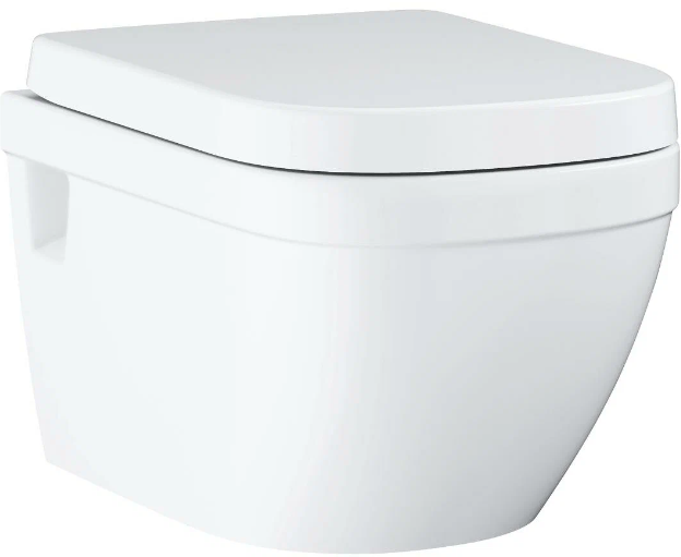 Унитаз подвесной с сиденьем, альпин-белый Grohe Euro Ceramic 39703000