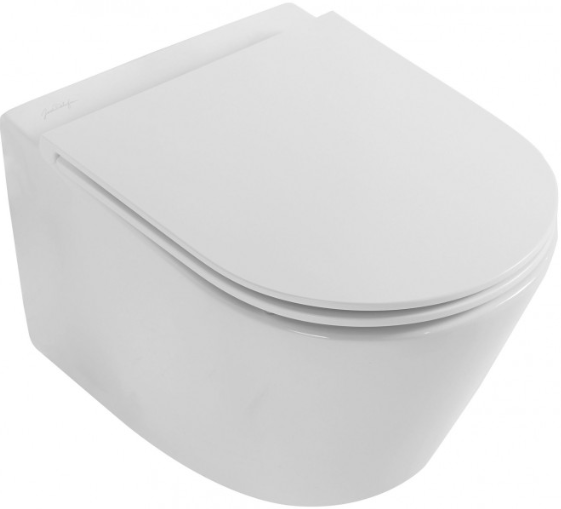 Унитаз подвесной, безободковый, белый Jacob Delafon Rodin EDY102-00