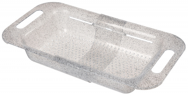 Дуршлаг "Bergamo" (гранит светло-серый)