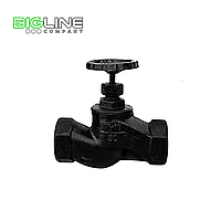 Клапан  запорный чугунный Ду 25 Ру16 м/м 15кч18п1