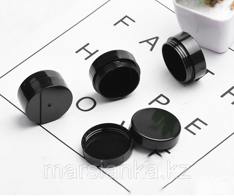 Баночка черная для базы, 10гр, фото 1