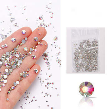 Стразы микс 1440шт мелкие