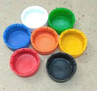 Крышки (колпачки) PET для бутылки стандартные d38мм