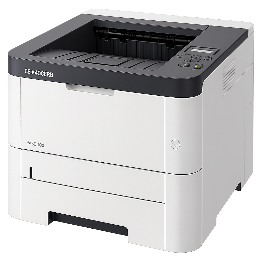 Лазерный принтер Kyocera PA5000x (А4, 1200dpi, 512Mb, 50 ppm, 500 + 100 л., дуплекс, USB 2.0, Gigabit, фото 1