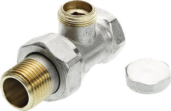 Вентиль на обратную подводку, проходной R 1/2" х Rp 1/2"