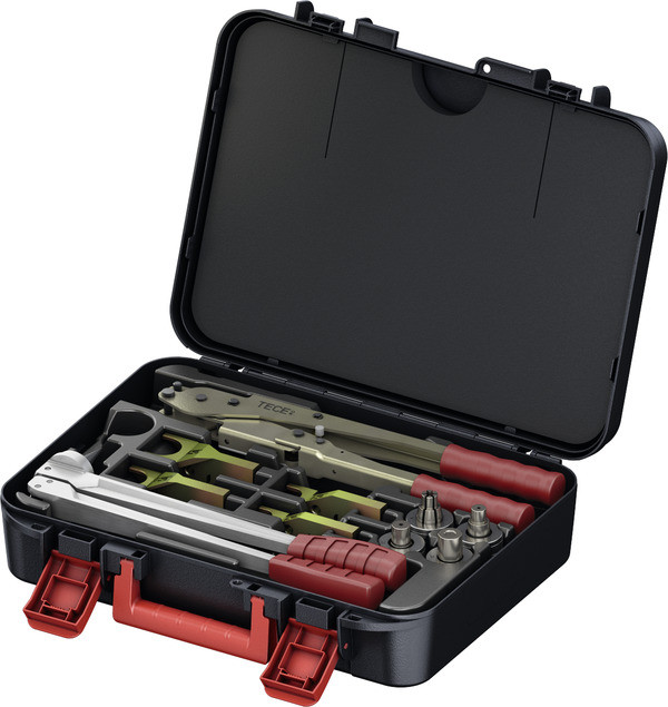 Комплект ручных инструментов TECEflex для расширения труб и запрессовки втулок, фото 1