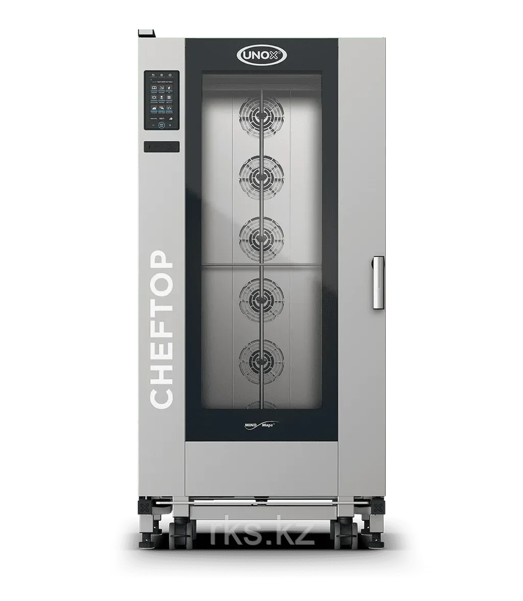 Профессиональный пароконвектомат с тележкой
CHEFTOP MIND.Maps™ BIG PLUS