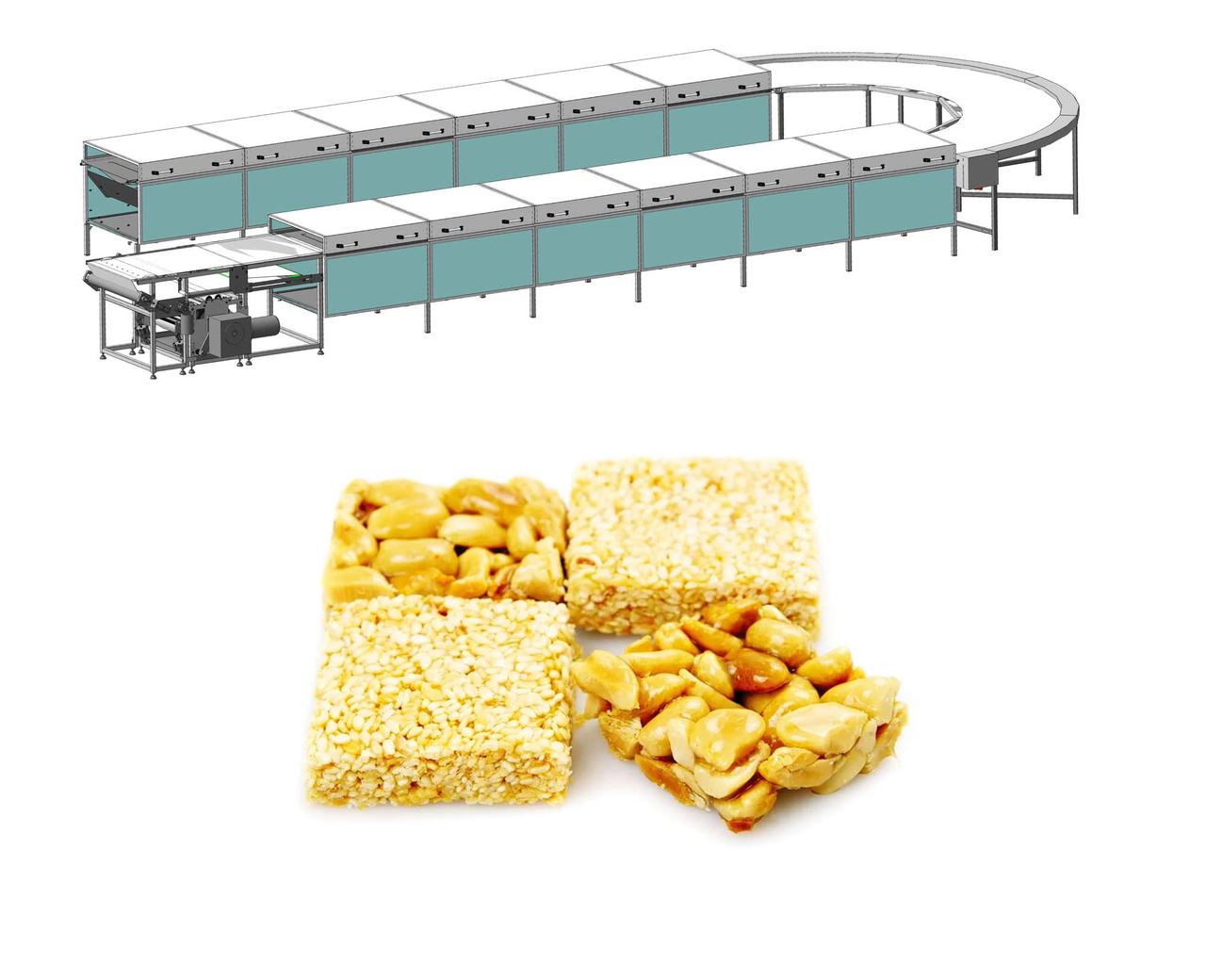 Линия охлаждения козинака, фото 1