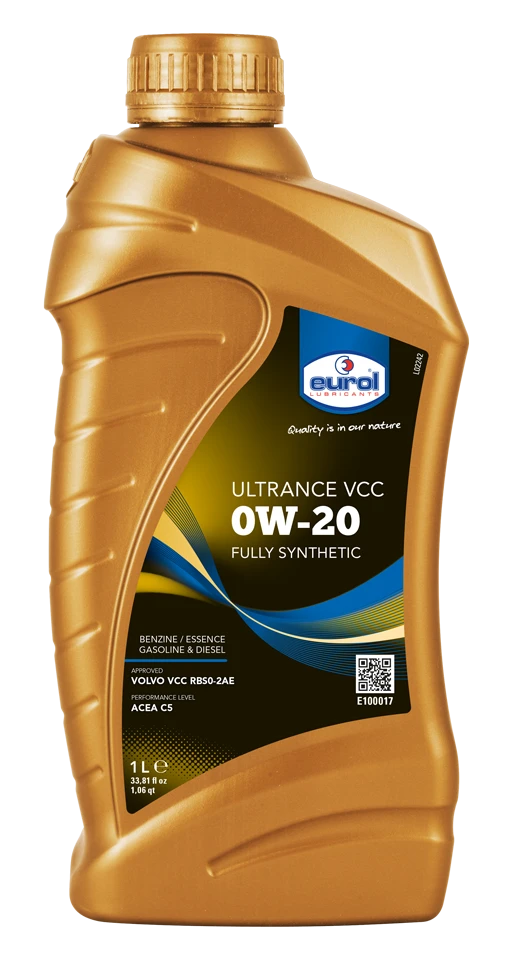 Моторное масло Eurol Ultrance VCC 0W-20 1л, фото 1