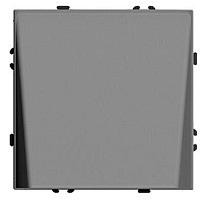 Заглушка (механизм), серия Эмили, платиново-серый, soft touch, RST00-5116-10