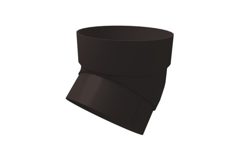 Колено трубы 45 градусов ПВХ Grand Line коричневое (RR32) - фото 1 - id-p126731405