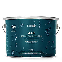 Лак пропитка гидрофобная для брусчатки и тротуарной плитки с эффектом мокрого камня ELCON WESTON 9.0 л. (50-60