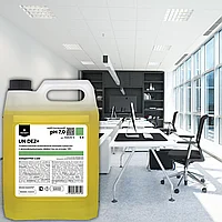 Универсальное низкопенное моющее средство с дезинфицирующим эффектом на основе ЧАС UN DEZ+ 5л. Концентрат